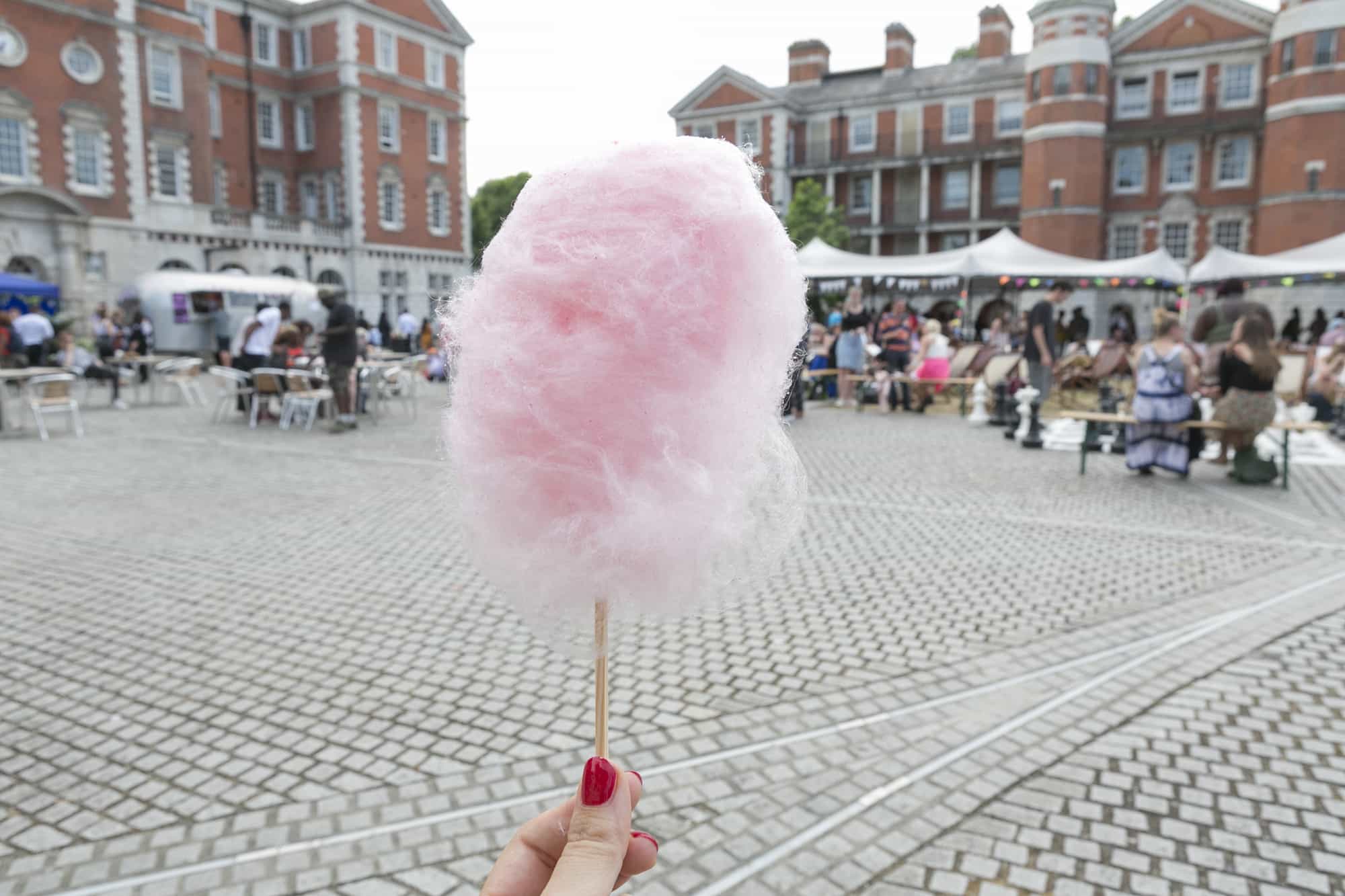 Candy floss at Staff Summer Party, Chelsea College of Arts | Copyright: University of the Arts London